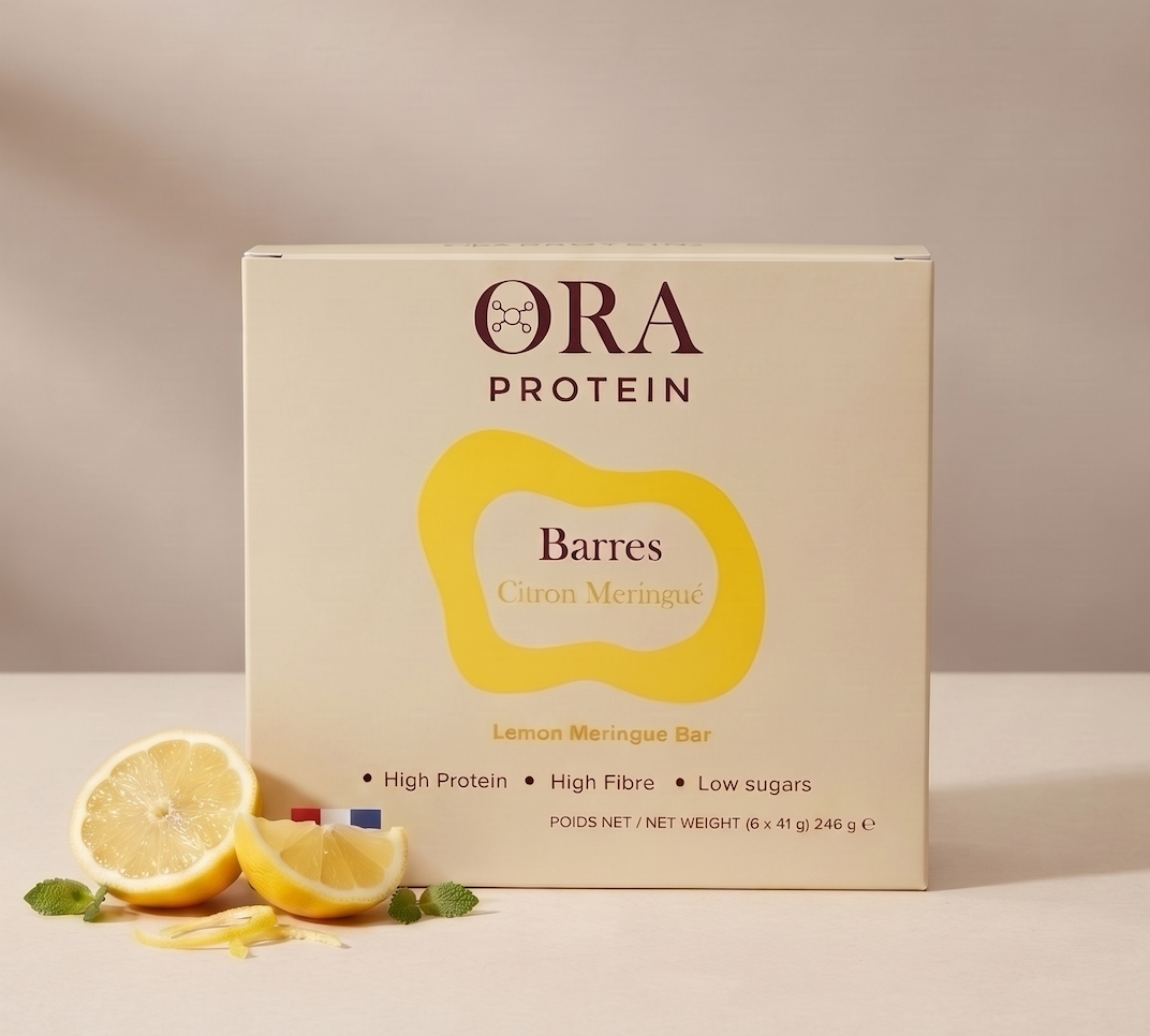 Barres Croustillante Citron Meringué - Pack de 6